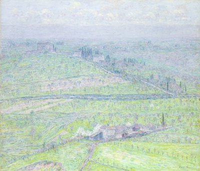 Tuscan landscape by Paul Baum